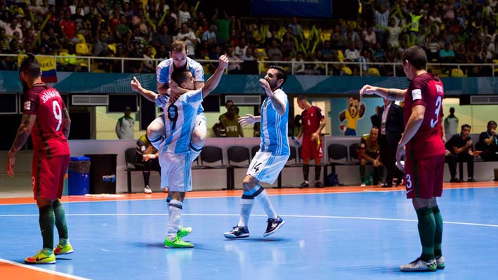 Argentina se clasificó a su primera final del Mundial Futsal la cual disputará ante Rusia.