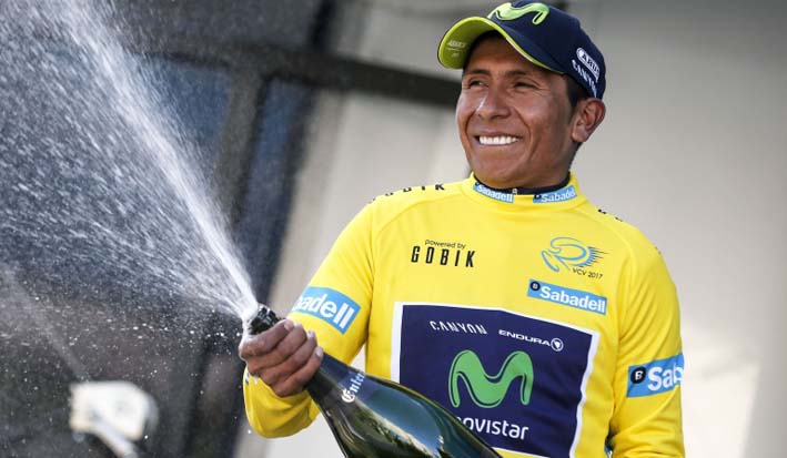 Nairo se convierte de esta manera en ser el primer ciclista del continente americano en ser campeón de la Vuelta.