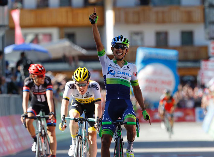 El ciclista colombiano fue tercero en la Vuelta a España en el 2016.