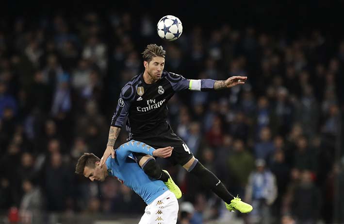 Con doblete del capitán Sergio Ramos y un gol más de Morata, avanzó a la siguiente ronda.