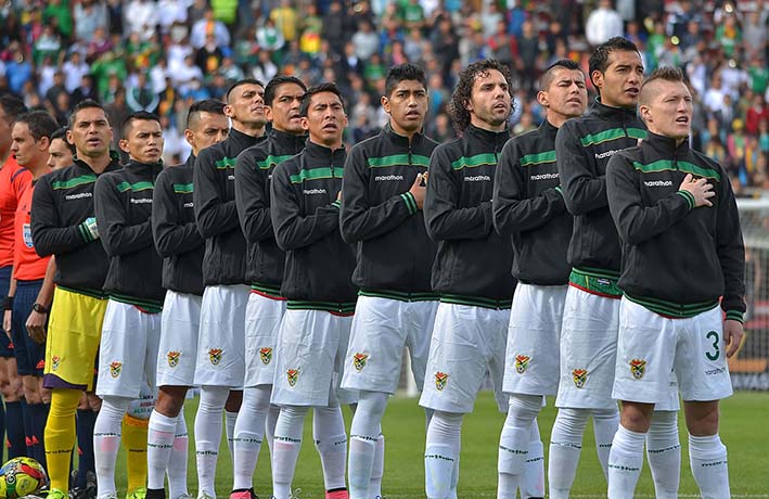 El equipo boliviano comenzó el pasado lunes su preparación para visitar este jueves el estadio Metropolitano.
