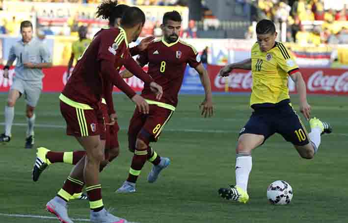 Colombia está en el segundo lugar de las Eliminatorias con 24 puntos.
