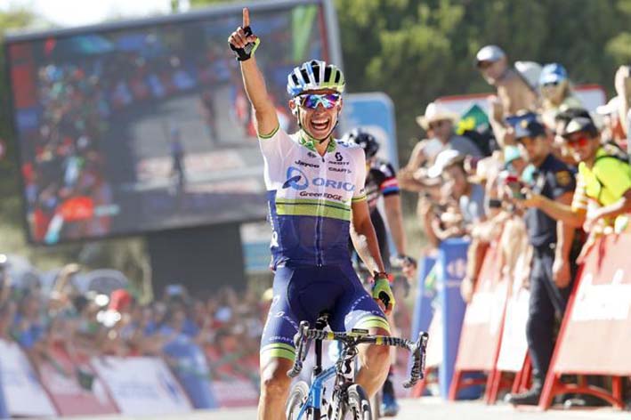 El colombiano vivió una gran temporada en 2016, cuando terminó segundo en el Giro y tercero en la Vuelta ibérica.