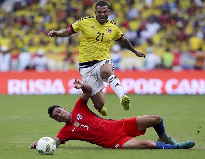 Colombia - Paraguay arbitrará Ricardo Marques.