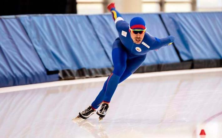 El patinador sanandresano Pedro Causil, participará en su primer Olímpico.