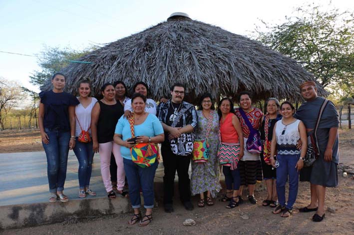 Mujeres de cinco países se reunieron en el resguardo indígena de Mayabangloma.