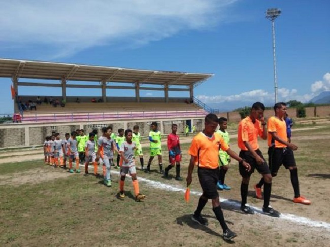 Las competencias tuvieron lugar en el estadio municipal Enrique Brito, donde las delegaciones de Dibulla, Manaure, Riohacha, Maicao, Albania, San Juan del Cesar,  entre otras demostraron sus potenciales deportivas.
