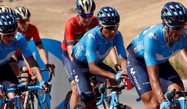Nairo ahora es sexto en la general de la Vuelta a España 2018.