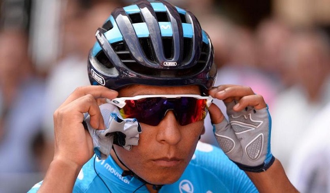 Nairo Quintana, ciclista del Team Movistar.