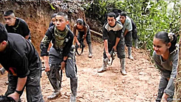 Esta guerrilla habría intentado reclutar a menores en los poblados fronterizos del estado Táchira en Venezuela.