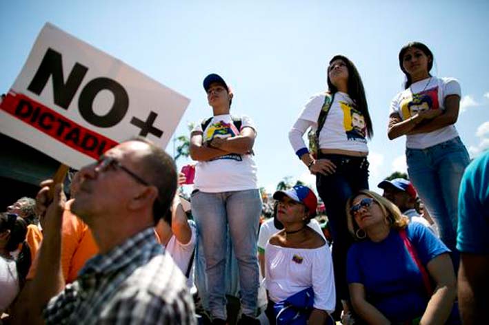 Piden liberación inmediata de todos los presos políticos de Venezuela