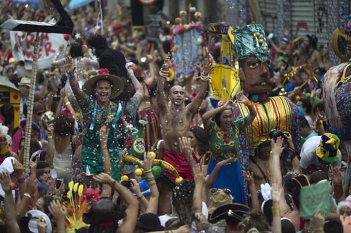 La celebración del Carnaval comenzó desde el viernes en Brasil