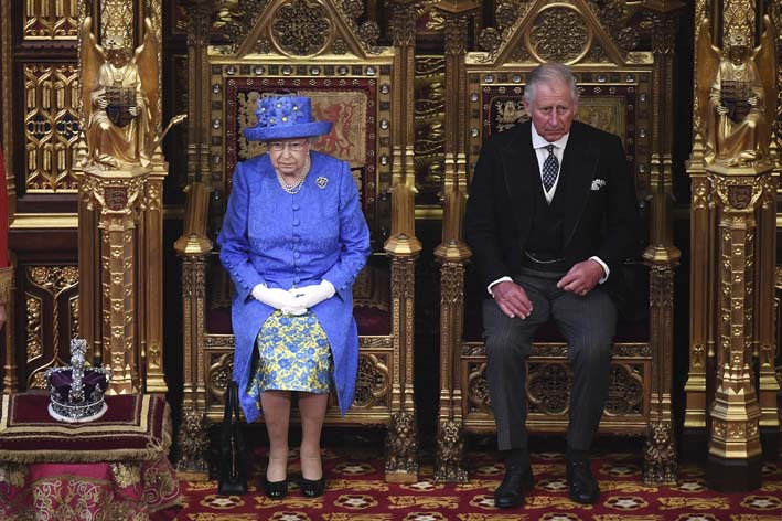 La reina Isabel II leyó este miércoles una lista de las intenciones del gobierno con un fuerte enfoque en el brexit