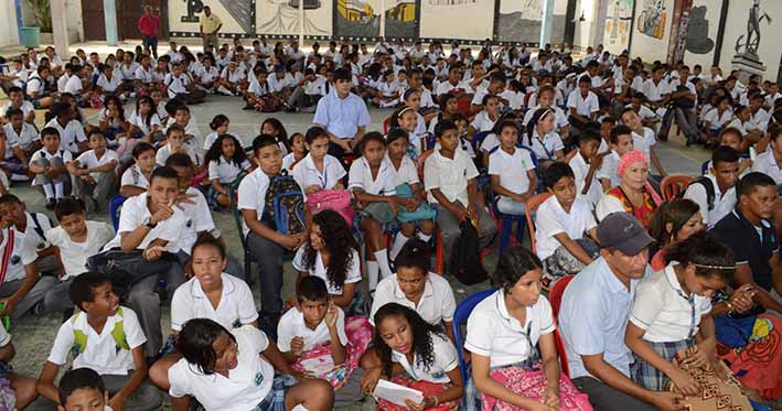 Los estudiantes de cuatro centros educativos de La Guajira entrarán al programa de Jornada Única.