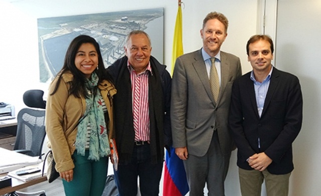 El director Ejecutivo de Cormagdalena, Alfredo Varela De la Rosa, se reunió con delegado del gobierno de Países Bajos.