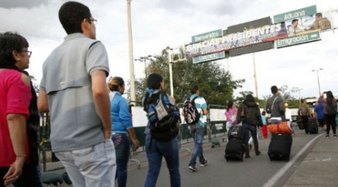 Por la zona fronteriza han ingresado al país un promedio de 38.880 venezolanos.