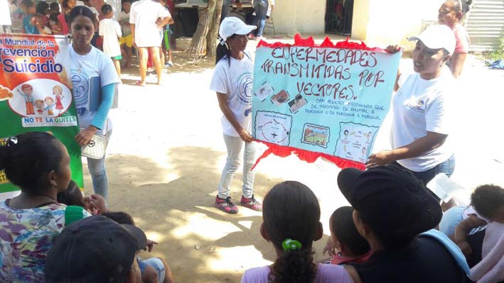 Las jornadas de Salud siguen llegando a las comunidades indígenas de Riohacha.