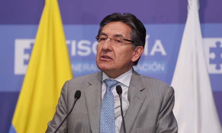 Fiscal General, Néstor Humberto Martínez.