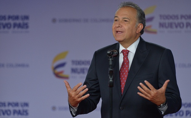 El vicepresidente de Colombia, el general Óscar Naranjo