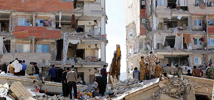 El Gobierno iraní decretó el día de ayer de luto nacional para honrar a las víctimas del sismo.
