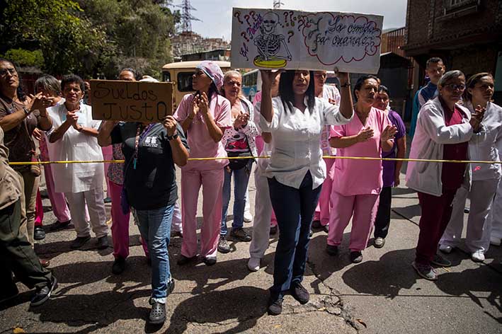 En 2018 se han registrado más de 30 protestas diarias en Venezuela.