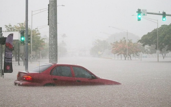 En Isla Grande, la primera que será impactada, se registraron 305 mm de lluvia.