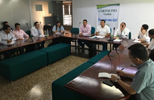 Reunión convocada por la corporación Autónoma del Tolima, Cortolima