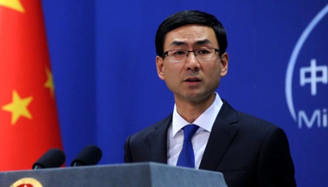 El portavoz del Ministerio de Asuntos Exteriores de China, Geng Shuang,EFE/Archivo.