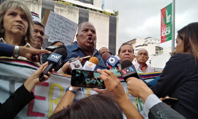 Los trabajadores venezolanos aseguraron que seguirán movilizados para defender sus derechos. Foto Albertonews