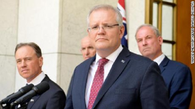 Scott Morrison, primer ministro de Australia, admitió que se pudo haber presentado errores.
