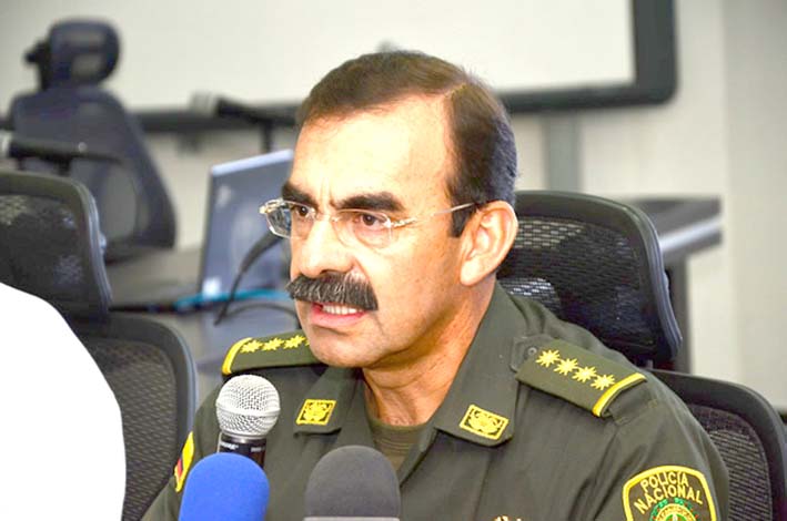 Director de la Policía Nacional, general Rodolfo Palomino.