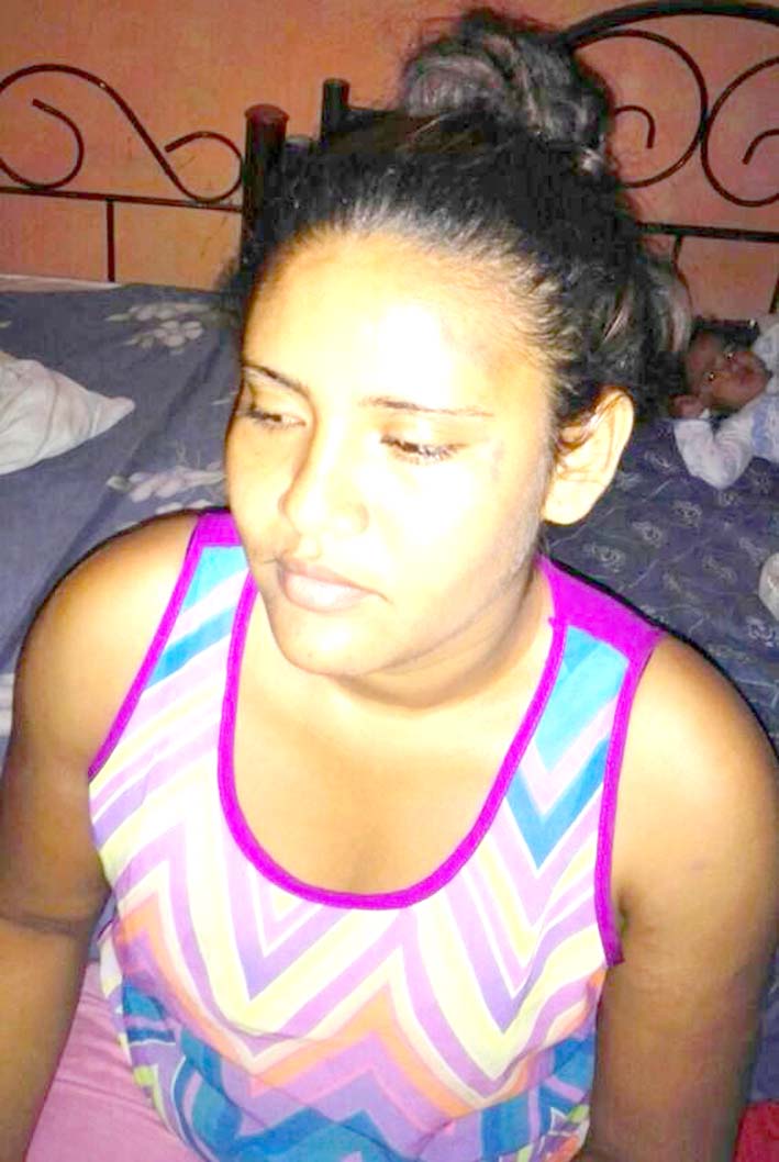 Keynis Marina Deluque de 21 años, denunció haber sido agredida.