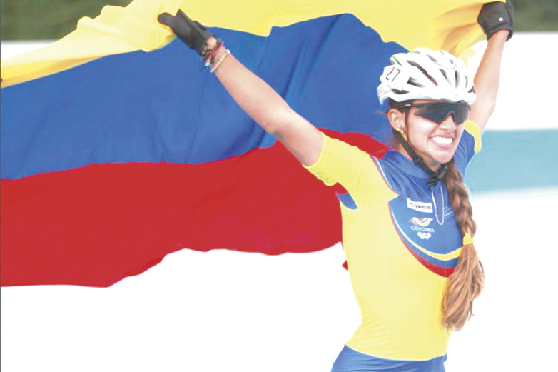 Fabriana Arias se coronó sub-campeona en los 500 metros de velocidad.