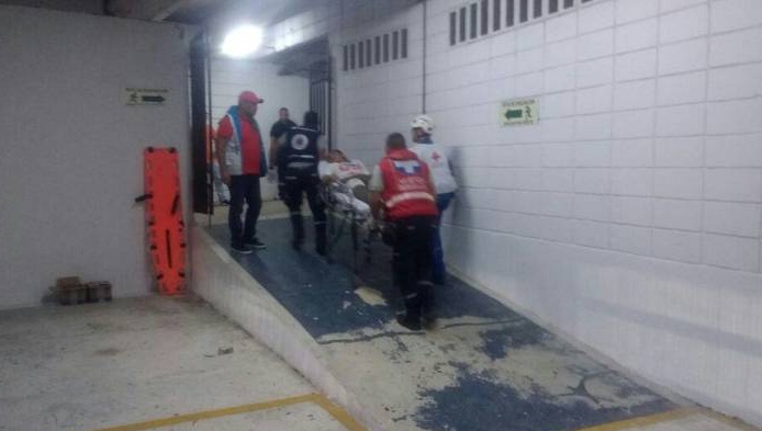 Heridos en el partido Junior-Nacional