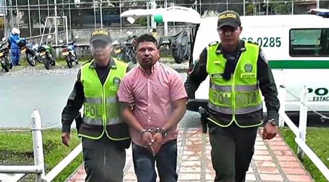 Alias 'Paquirry', capturado por la Policía de Antioquia.