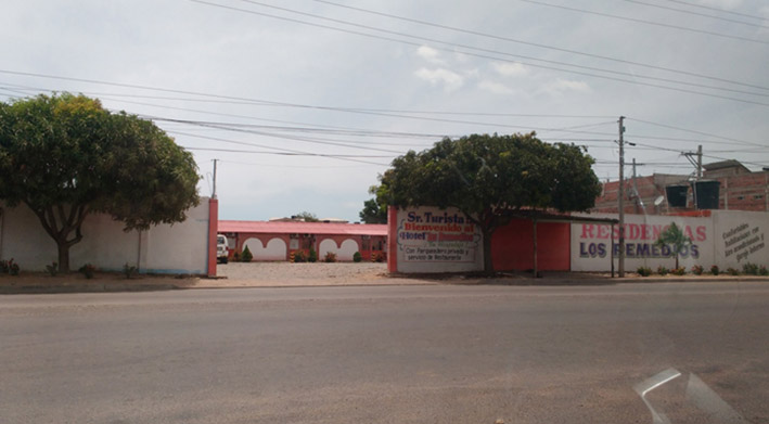 Establecimiento comercial ubicado en la calle 15 con la carrera 26 en la capital de La Guajira.