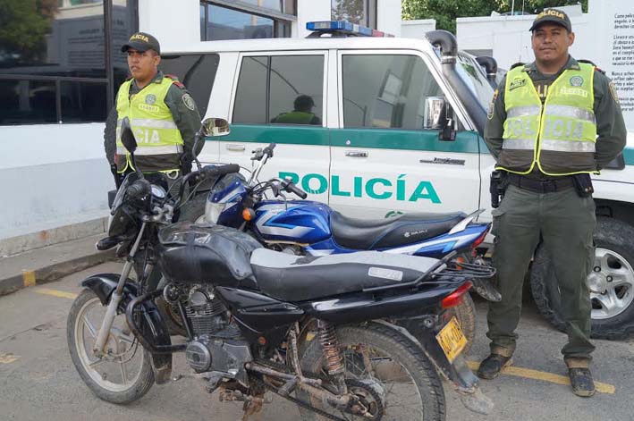 Las motos fueron regresadas a sus verdaderos dueños en la Estación de Policía de Riohacha.