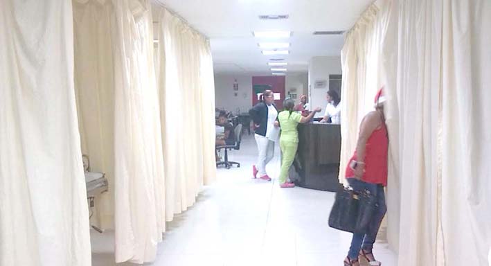 Niños y niñas fueron ingresados al hospital San José de Maicao.