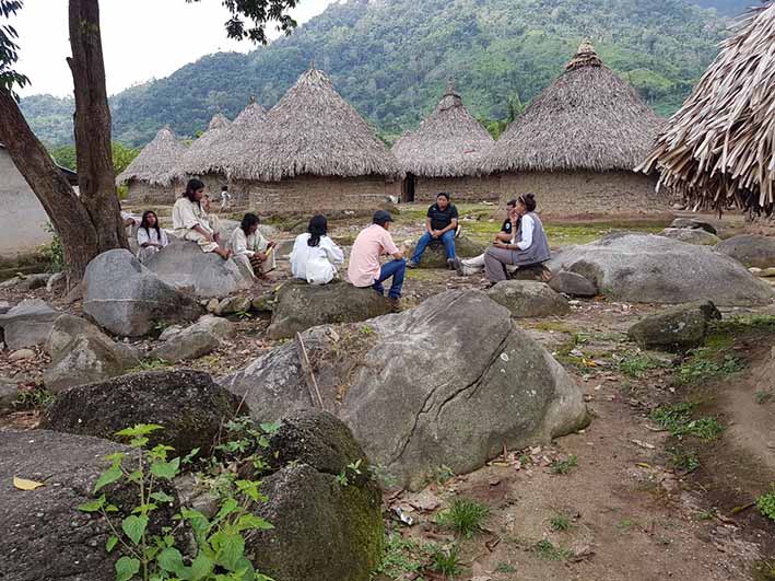 Los indígenas Kogui priorizaron sus necesidades en materia ambiental y las socializaron en un espacio propio en el municipio de Dibulla.