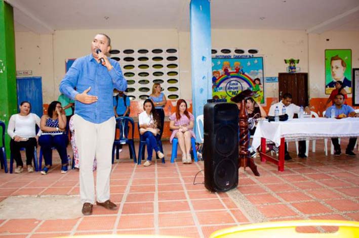 Esta semana se socializó en la Institución número 9, Sede Manuel Rosado Iguarán. La actividad fue presidida por el Comité de Convivencia Municipal, conformada por el alcalde José Carlos Molina.