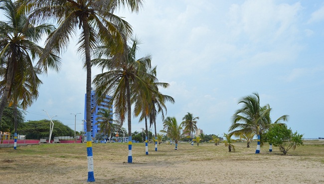 La Playa de Riohacha fue objeto de limpieza por parte de Interaseo.