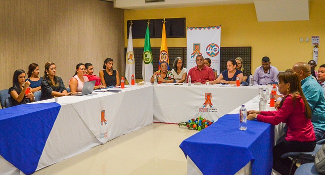 En la sesión del Consejo Académico de Uniguajira que se realizó en Maicao.