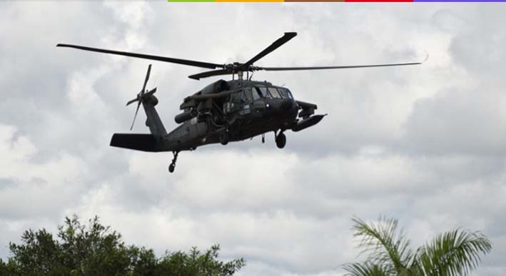 El Ejército confirmó que murieron los 10 tripulantes del helicóptero militar que se estrelló en la vereda Cuturú del municipio de Segovia, nordeste antioqueño. Foto: Archivo.