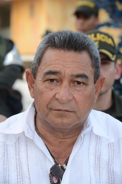 Alcalde de San Juan del Cesar Luis Manuel Daza Mendoza.
