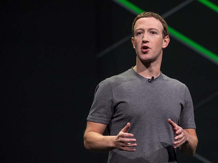 Mark Zuckerberg, creador de Facebook.