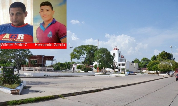 Las víctimas fatales fueron identificadas como: Wilmer José Pinto Carrillo, de 54 años de edad y Hernando de Jesús García Sarmiento de 18 años de edad.