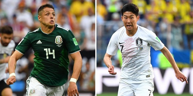 El equipo dirigido por el colombiano Juan Carlos Osorio viene de derrotar 1-0 a Alemania, mientras Corea del  Sur llega de perder 1-0 ante Suecia.