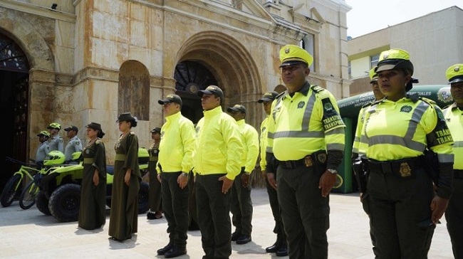Los policías tendrán la responsabilidad de brindarles seguridad al pueblo de La Guajira y a sus visitantes.
