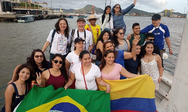 Estudiantes asistieron y participaron en el XI Congreso Brasileño de Iniciación Científica realizado Santos, Sao Paulo y Río de Janeiro.