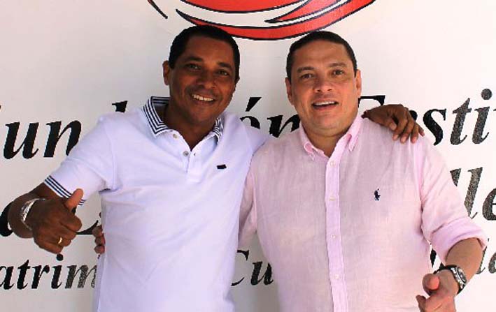 Hugo Carlos Granados y Gonzalo Arturo 'El Cocha' Molina